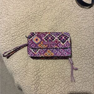 Vera Bradley Multicolor Geometric Wristlet